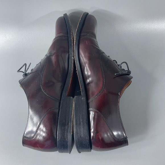Church’s Leather Dress Shoes Burgundy Custom Grade Cap Toe Oxford Men UK 19.5 M main image 13
